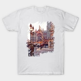 Palace of Westminster. London, UK T-Shirt